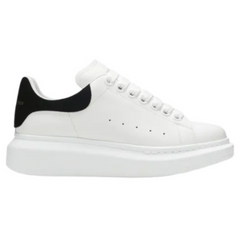 Alexander McQueen Wmns Oversized Sneaker 'White Black' 2019