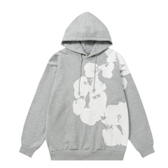 Denim Tears Sweatshirt with Large Cotton Wreath Grey