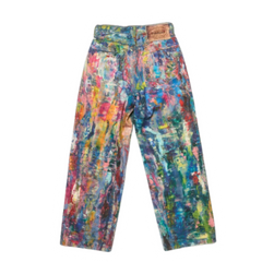 Acne Studios Painted Baggy Fit Jeans