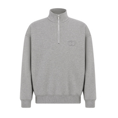 Dior CD Icon Crewneck Sweatshirt Grey