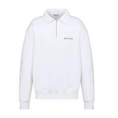 Christian Dior Blue Tag Sweater White