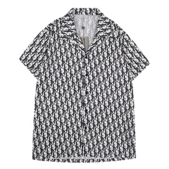 Dior Re-Nylon Polo Shirt Black & White