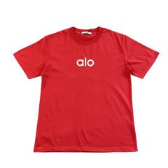 Alo Basic T-Shirt Red
