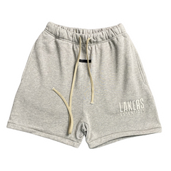 Essentials Fear Of God Lakers Edition Shorts Grey