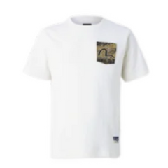 Evisu Pocket & Seagull T-Shirt White
