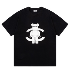 Chanel Sitting Bear T-Shirt Black