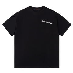 Louis Vuitton Small Print T-Shirt Black