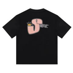 Stussy Royal S Print T-Shirt White