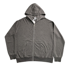 SAINT VANITY Zip-Hoodie Grey