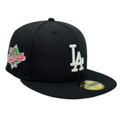 Los Angeles Dodgers Fitted New Era 59Fifty 88 World Series Black Cap