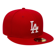 Los Angeles Dodgers Fitted New Era 59Fifty Red Cap
