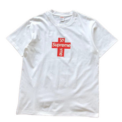 Supreme Crossed Icon T-Shirt White