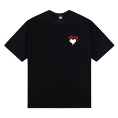 Stussy Heart T-Shirt Black