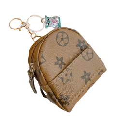 Louis Vuitton Backpack Keycharm Brown