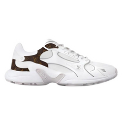 LV Olympia Sneaker White & Brown