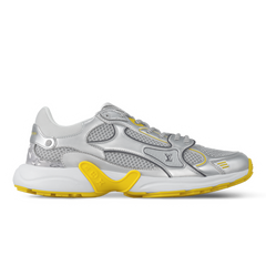 Louis Vuitton Olympia Sneaker Silver & Yellow