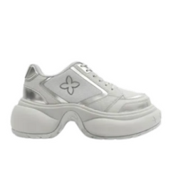 SMFK Compass Wave Retro Jogging Shoes White & Beige