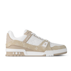 Louis Vuitton LV Trainer Monogram Print Beige