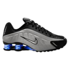 Nike Shox R4 Silver & Blue
