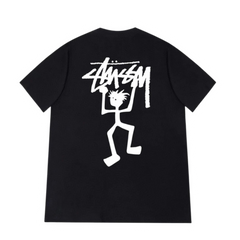 Stussy 90's Cavemen T-Shirt Black