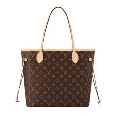 Louis Vuitton Neverfull MM Bag Brown