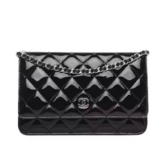 Chanel On Chain Wallet Black