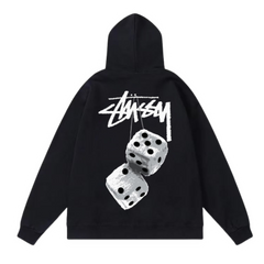 Stussy A Pair Of Dice Hoodie Black