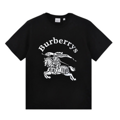 Burberry Big Rider Print T-Shirt White
