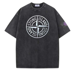 Stone Island Oversized T-Shirt Washed Dark Grey