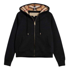 Burberry Inside Hood Monogramm Zipper Black