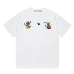 OffWhite Two Handprints T-Shirt White