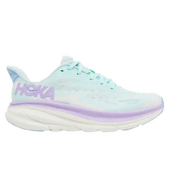 Hoka Wmns Clifton 9 Wide 'Sunlit Ocean Lilac Mist'