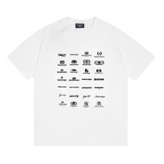 Balenciaga Multi Icon T-Shirt White