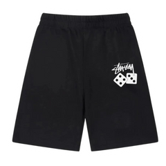 Stussy A Pair Of Dice Shorts Black