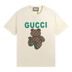 Gucci Monogramm Bear T-Shirt Creme