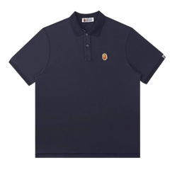 Bape Small Icon Polo Shirt Blue