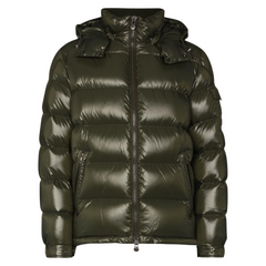 Moncler Maya Puffer Jacket Light Green
