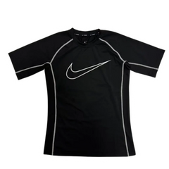 Nike Big Logo Compression Shirt Black