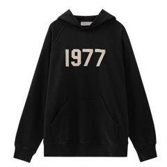 Essentials Fear Of God 1977 Hoodie Black
