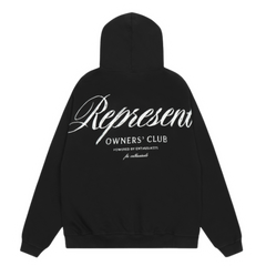 Represent Owners Club Hoodie Black