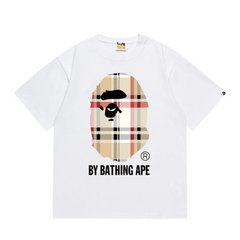 Bape x Burberry Monogramm T-Shirt White