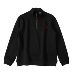 Ralph Lauren Halfzip Sweater Black
