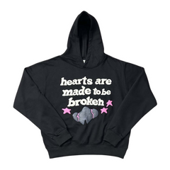 Broken Planet "´Hearts are made to be Broken" Baggy Hoodie Black