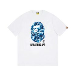 Bape Blue A Bathing Ape T-Shirt White