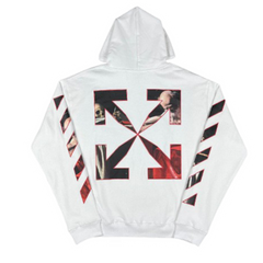 Off-White Skelleton Backprint Hoodie White