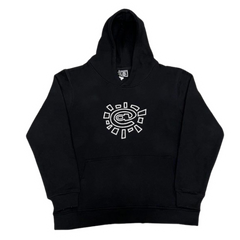 ADWYSD  @ Chest PrintHoodie Black