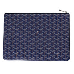 Goyard Senat MM Underarm Bag Royal Blue