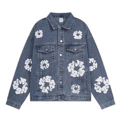 Denim Tears Button Jeans Jacket Blue