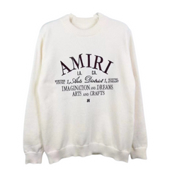 Amiri Imagination & Dreams Sweater White