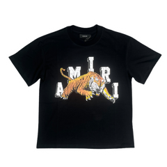 Amiri Tiger T-Shirt Black